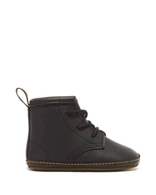 Newborn 1460 Auburn Leather Booties