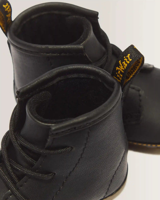 Newborn 1460 Auburn Leather Booties