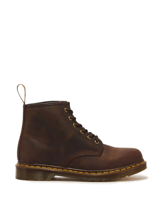 101 Crazy Horse Leather Ankle Boots