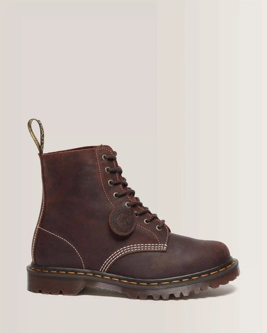 1460 Made in England Wax Commander Lace Up Boots