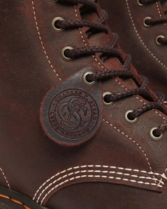 1460 Made in England Wax Commander Lace Up Boots