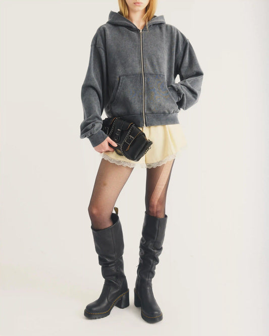 Kasey Virginia Leather Tall Heeled Boots