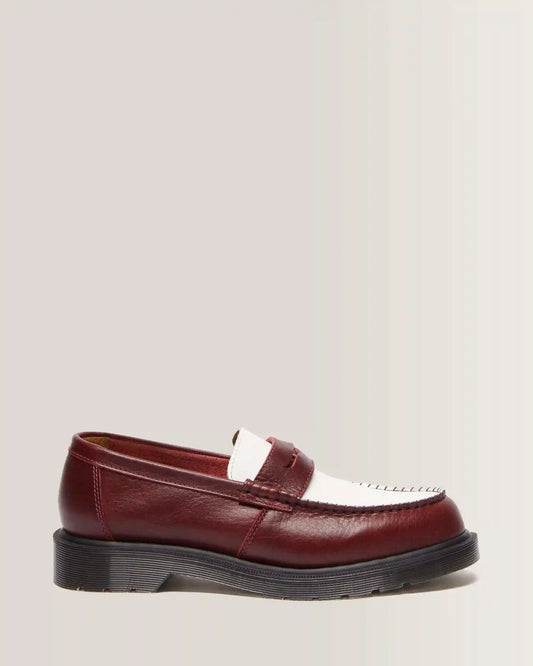 Penton Made In England Two-Tone Leather Loafers