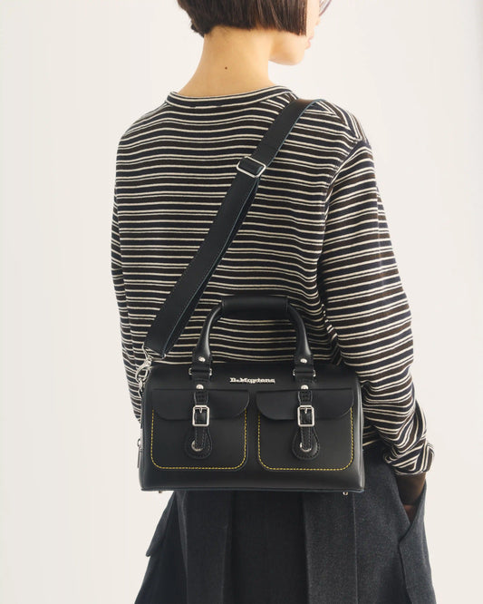 Kiev Leather Top Handle Bag