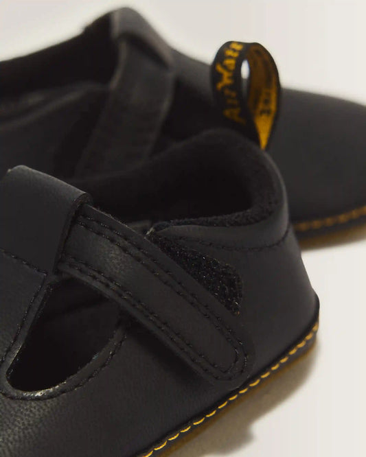 NEWBORN POLLEY PU-COATED LEATHER MARY JANE SHOES