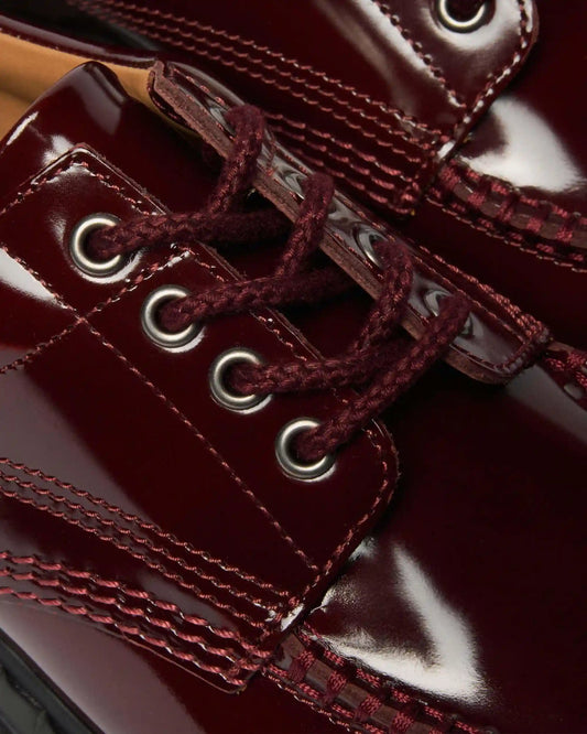 Lowell Lacquered Moc Toe Shoes