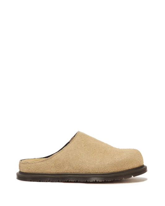 San Hairy Suede Mules