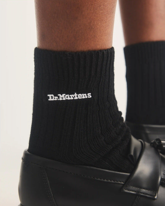 Short Athletic Logo Organic Cotton Blend Socks