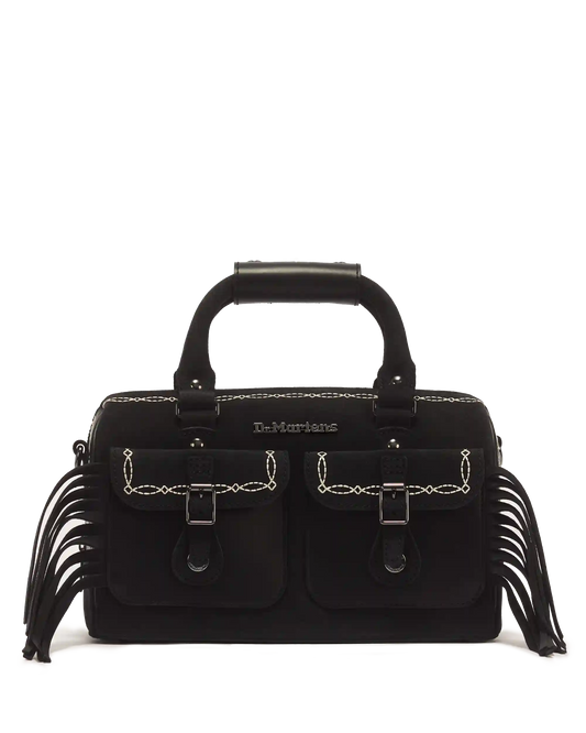 Top Handle Desert Rodeo Leather & Suede Bag