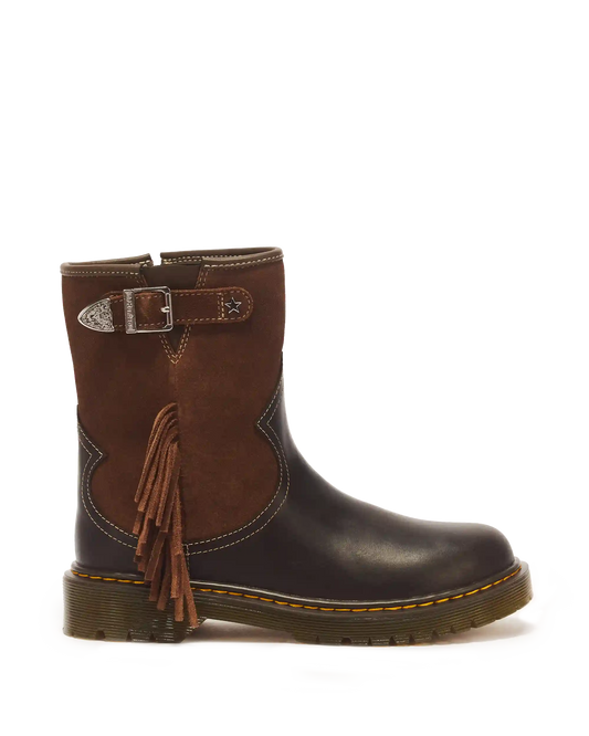 Genaya Desert Rodeo Y Leather & Suede Rigger Boots
