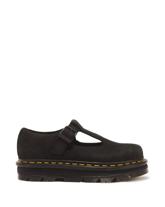 Zebzag Milled Nubuck Mary Jane Shoes