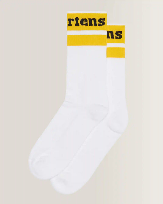 Athletic Logo Organic Cotton Blend Socks