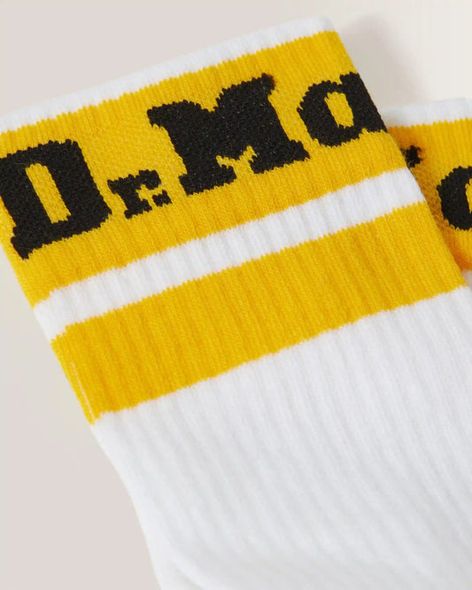 Athletic Logo Organic Cotton Blend Socks