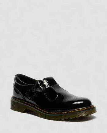 Youth Polly II Heart Patent Leather Shoes