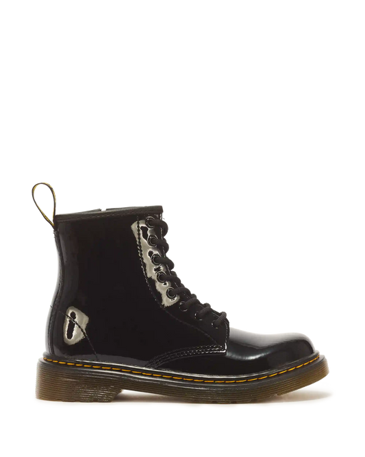 Junior 1460 Patent Leather Lace Up Boots