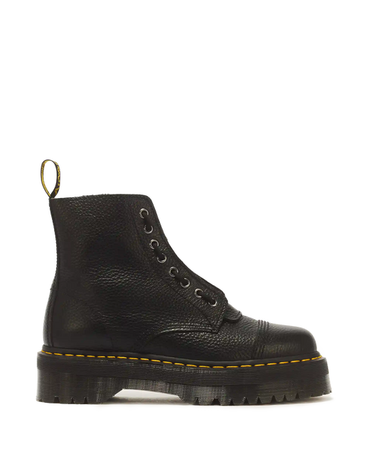 Sinclair Milled Nappa Leather Platform Boots