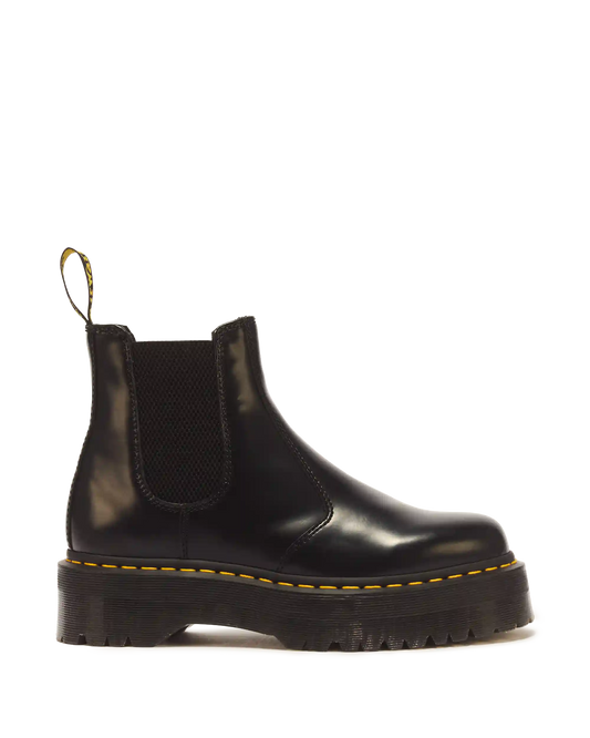 2976 Smooth Leather Platform Chelsea Boots