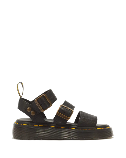 Gryphon Pisa Leather Platform Sandals