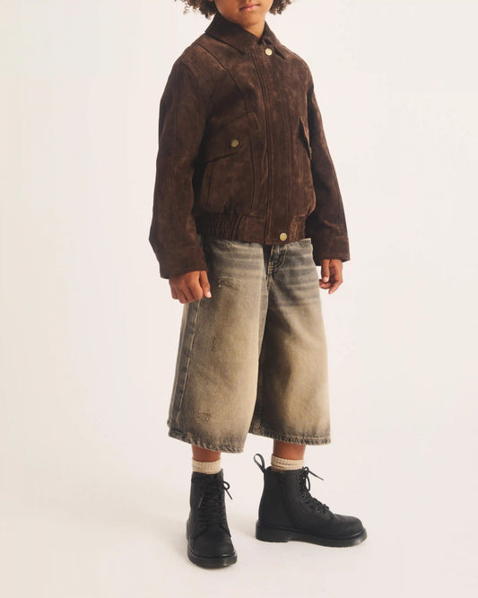 Junior 1460 Faux Fur Lined Boots