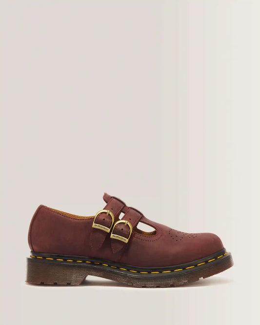 8065 Crazy Horse Leather Mary Jane Shoes