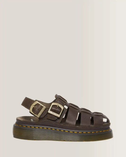 Wrenlie Grizzly Leather Fisherman Sandals
