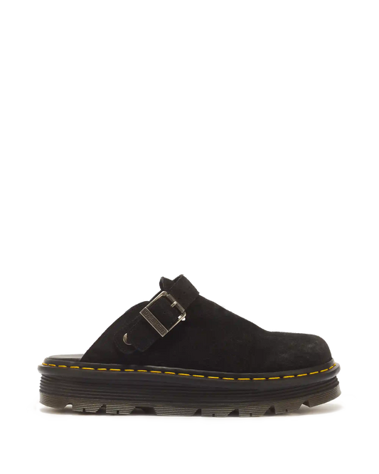 Zebzag Suede Casual Slingback Platform Mules