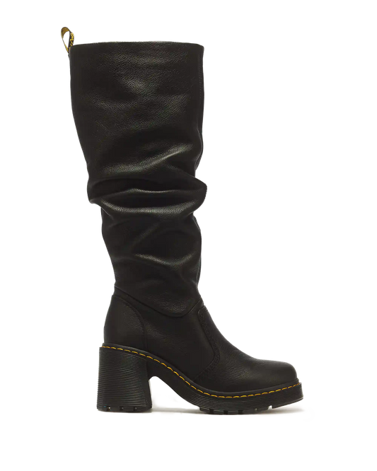 Kasey Virginia Leather Tall Heeled Boots