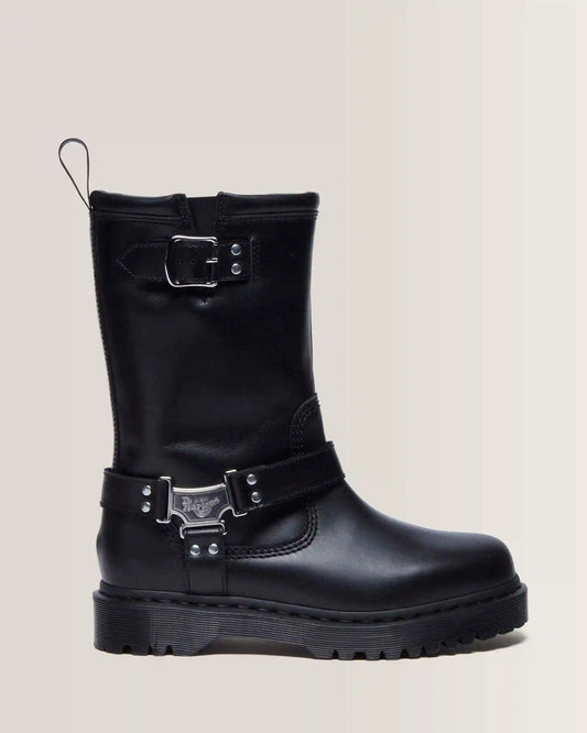 Anistone Hi Leather Biker Boots