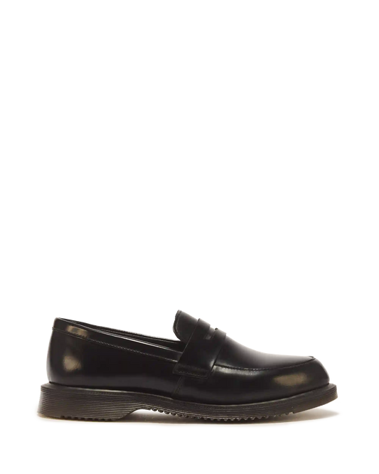 Temara Polished Smooth Leather Loafers