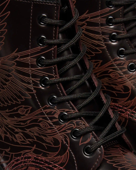 1460 PHOENIX ARCADIA RUB OFF LEATHER BOOTS