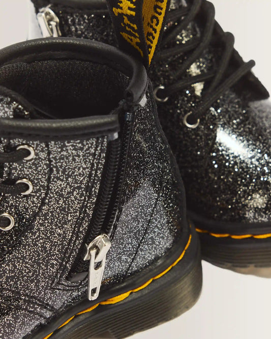 INFANT 1460 GLITTER PATENT LEATHER BOOTS