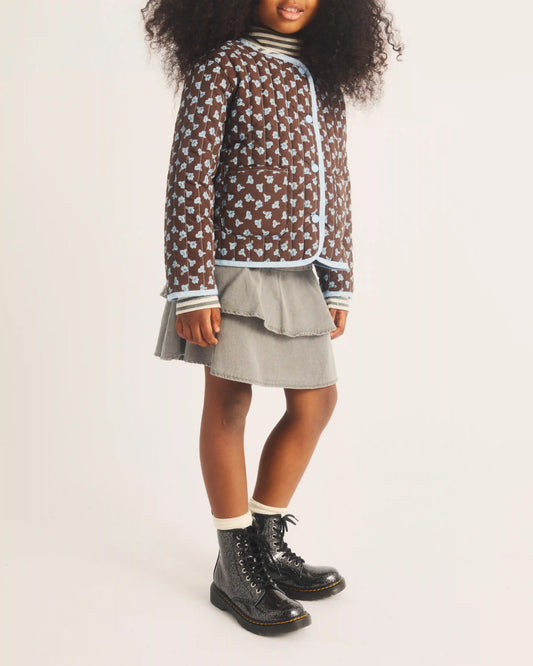 JUNIOR 1460 GLITTER PATENT LEATHER  BOOTS