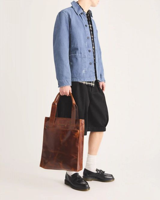 LEATHER TOTE BAG
