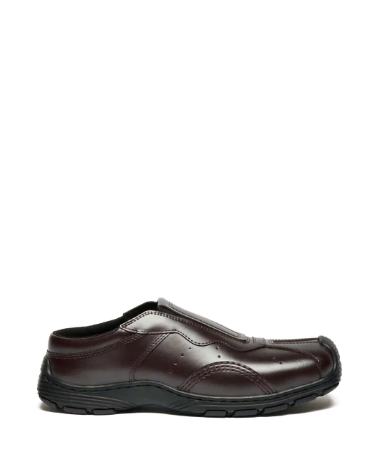 Aurix Satin Finish Leather Mules