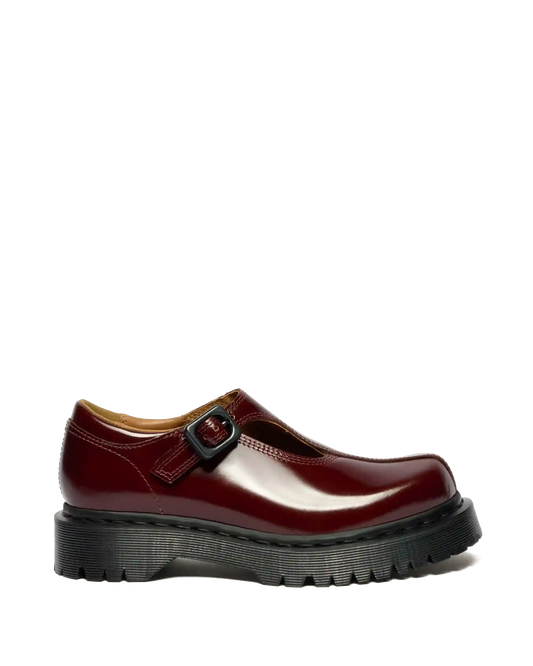 Rejena Mary Jane Lacquered Leather Shoes
