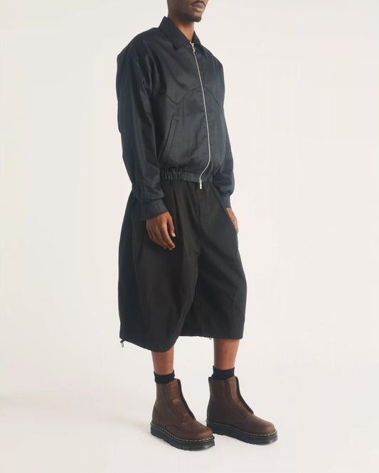 Zebzag Laceless Slip On Leather Boots