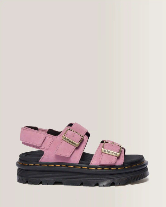 Zebzag Suede Platform Sandals