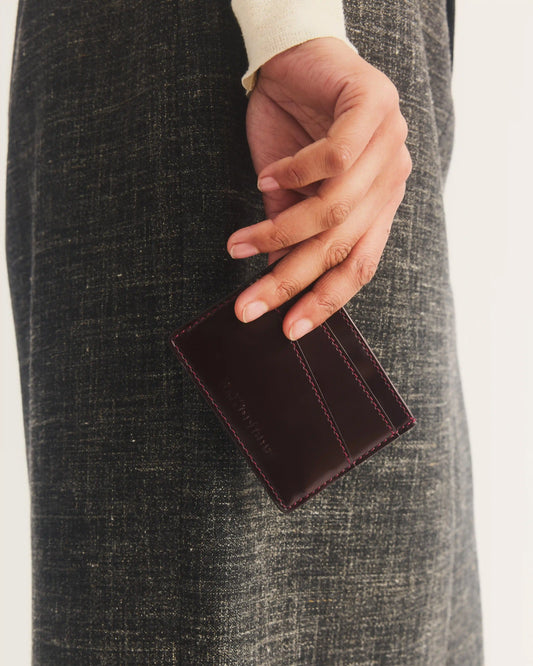Cardholder II SLG Cherry Red Oxford Rub Off