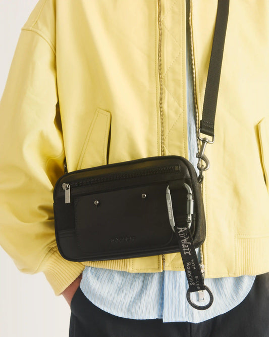Utility Waxed Canvas Crossbody Bag