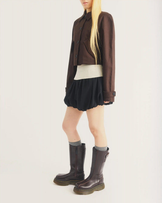 Buzz Hi Gloss Leather Boots