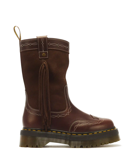 Desert Rodeo Quad Mid Leather & Suede Boots