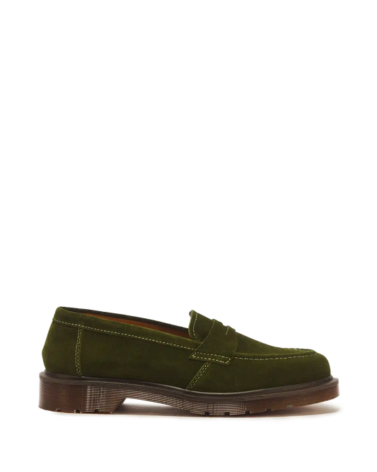 Delapre Penny Loafer Repello Calf Suede Mb