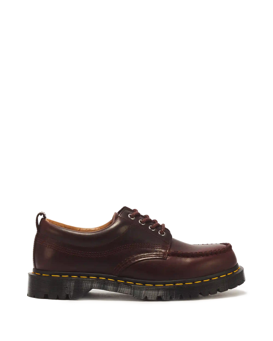 Lowell 4 Eye Mayhem Leather Moc Toe Shoes