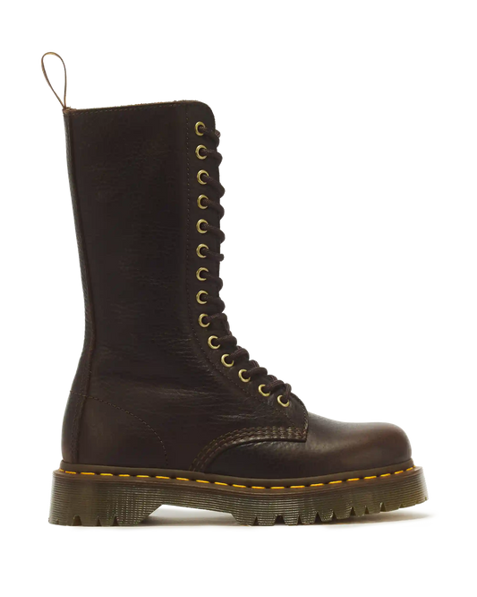 1B99 Bex 14 Eye Ambassador Leather Lace Up Boots