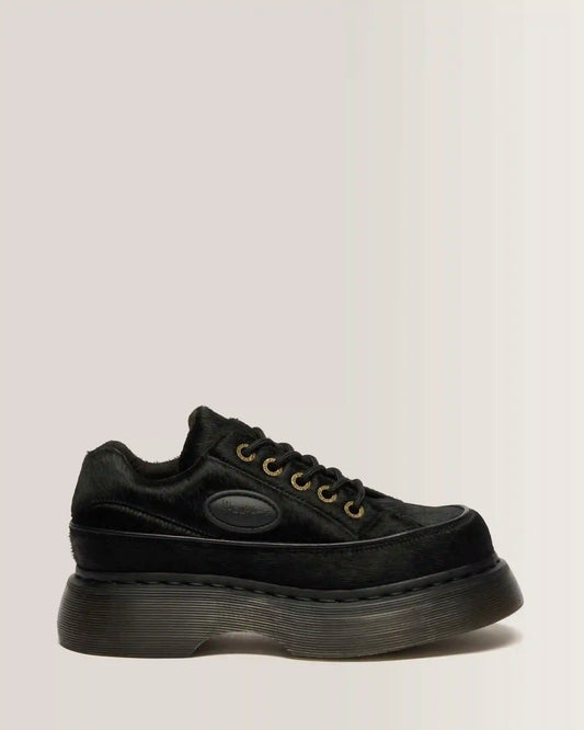 Buzz 5-Eye Hair On Leather Shoes