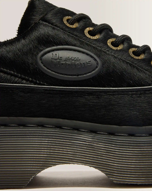 Buzz 5-Eye Hair On Leather Shoes
