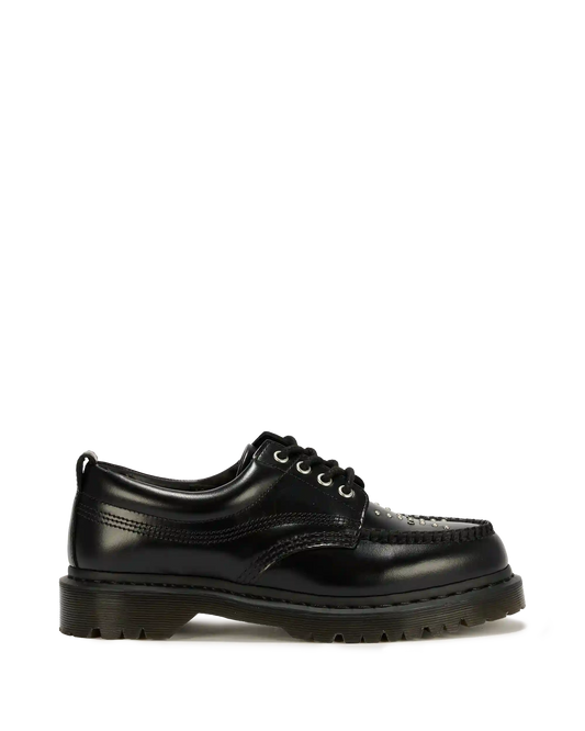 Lowell Stud Analine Leather Moc Toe Shoes
