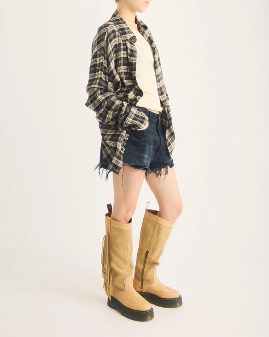 Desert Rodeo Quad Hi Leather & Suede Boots