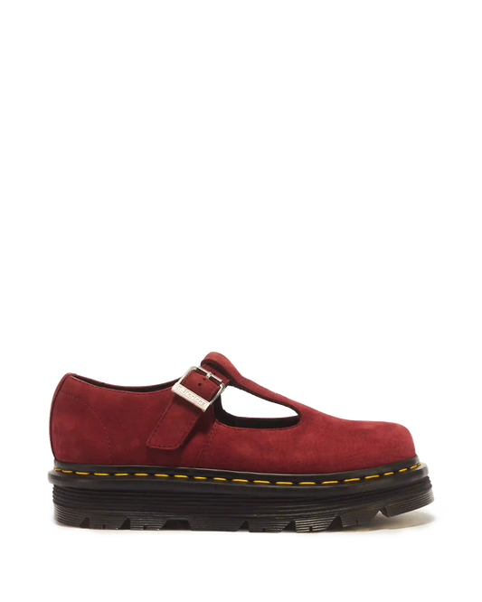 Zebzag Milled Nubuck Mary Jane Shoes