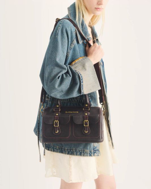 Top Handle Overdrive Leather Bag